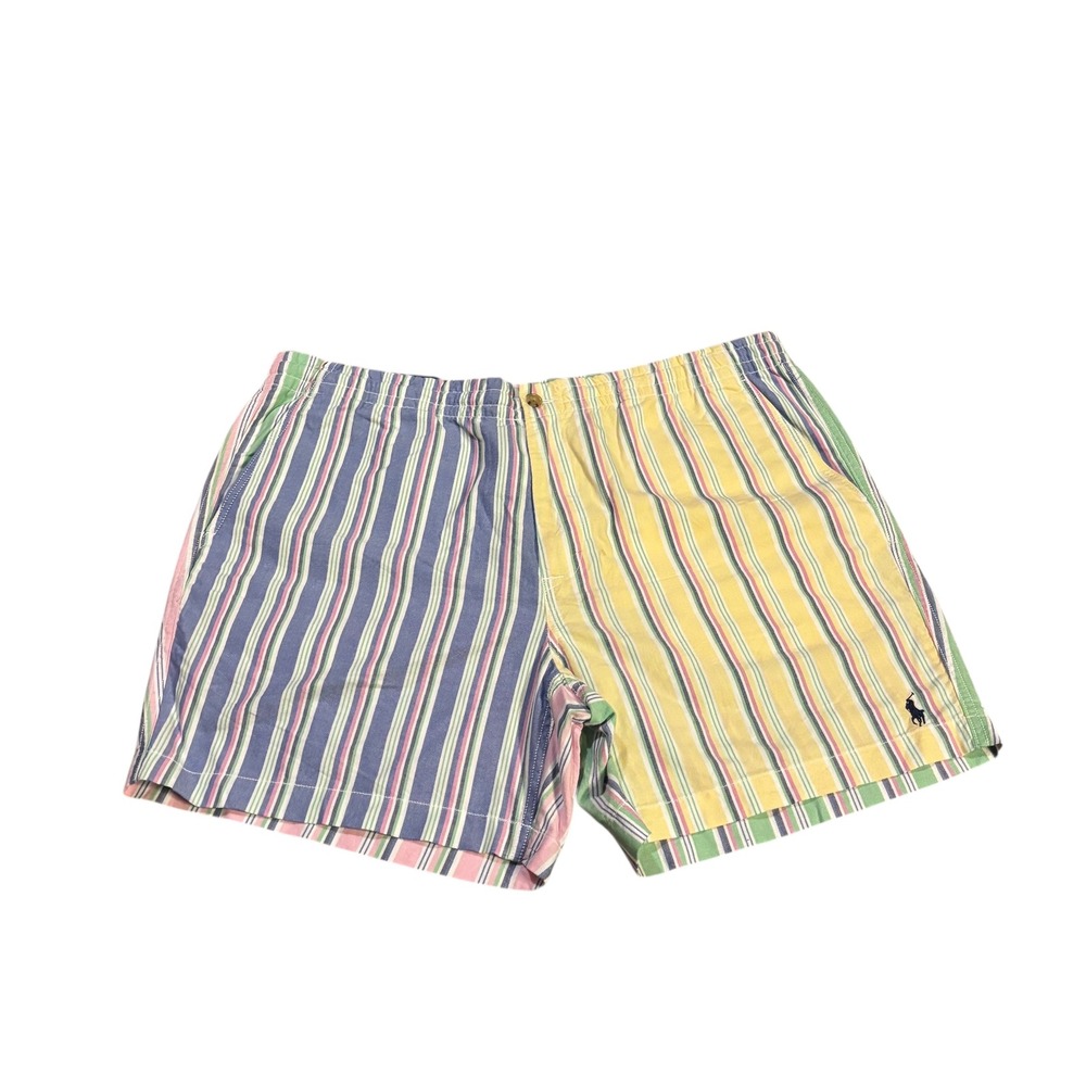 Polo Ralph Lauren Men's Classic Fit Striped Multicolor Shorts Size XXL NWT - Picture 2 of 12